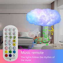 Load image into Gallery viewer, USB Cloud Light - Control Music -Synchronization 3D Ambient Light Lightning Simulation Clouds