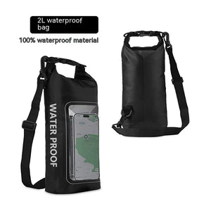 2L Outdoor - Crossbody Mobile Phone - PVC  Mesh Water-proof Bag.