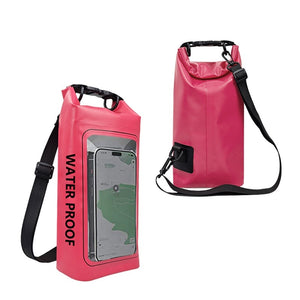 2L Outdoor - Crossbody Mobile Phone - PVC  Mesh Water-proof Bag.