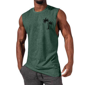 Beach Tank Tops - Fitness T-shirt