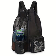 Load image into Gallery viewer, Swim Mesh - Drawstring Backpack .