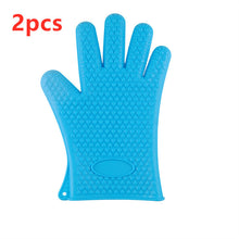 Load image into Gallery viewer, Food Grade Silicone mitts - Heat Resistant BBQ Glove.