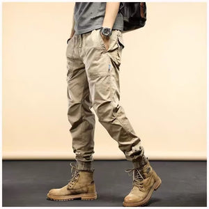 Casual Loose Ankle-tied Jogger Pants