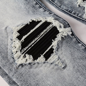 Retro-Trendy jeans.