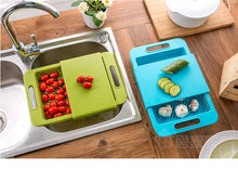 Load image into Gallery viewer, Multifunction Kitchen Chopping Blocks- Sinks Drain