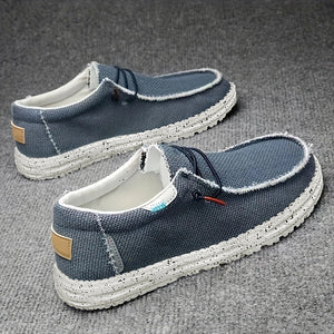 Men's Slip-on Canvas - Breathable Shoes.