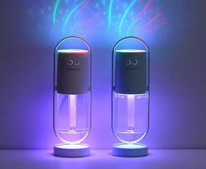 Magic Shadow -USB Air Humidifier - With Projection Night Lights -Ultrasonic  Mist Maker -Mini Air Purifier.