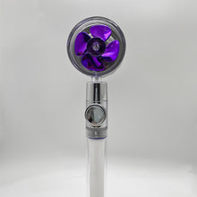 Load image into Gallery viewer, Shower Head Water Saving Flow 360 Degrees Rotating With Small Fan High Pressure Spray Nozzle