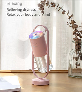 Magic Shadow -USB Air Humidifier - With Projection Night Lights -Ultrasonic  Mist Maker -Mini Air Purifier.