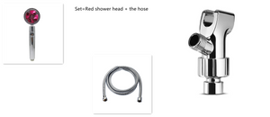 Shower Head Water Saving Flow 360 Degrees Rotating With Small Fan High Pressure Spray Nozzle