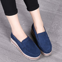 Load image into Gallery viewer, Flat / Anti-slip Suede Height Increasing Shoes.