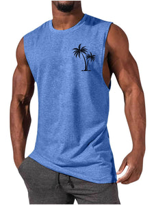 Beach Tank Tops - Fitness T-shirt