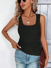 Load image into Gallery viewer, Solid Color - Square Collar Vest -  Comfortable Sleeveless top.