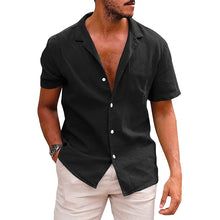 Load image into Gallery viewer, Button Down-Short Sleeve Beach Shirt