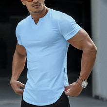 Load image into Gallery viewer, New V-neck-Men&#39;s Casual T-shirt