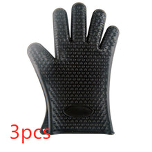 Load image into Gallery viewer, Food Grade Silicone mitts - Heat Resistant BBQ Glove.