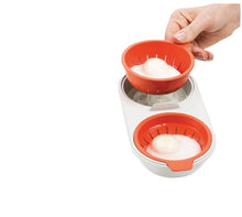 Load image into Gallery viewer, Microwave Egg Poacher-Double Cup Boiler