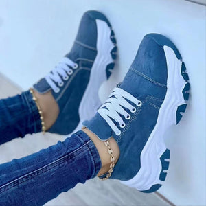 Lace-up Sneaker Outdoor Walking Shoes.