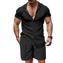 Load image into Gallery viewer, Casual-Short Sleeves Sports Suit.