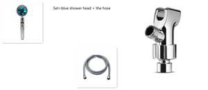 Shower Head Water Saving Flow 360 Degrees Rotating With Small Fan High Pressure Spray Nozzle