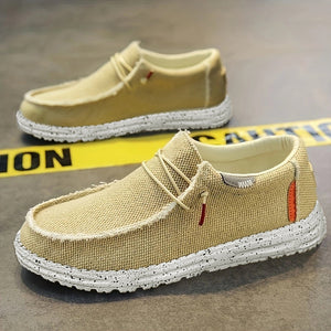 Men's Slip-on Canvas - Breathable Shoes.