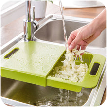 Load image into Gallery viewer, Multifunction Kitchen Chopping Blocks- Sinks Drain