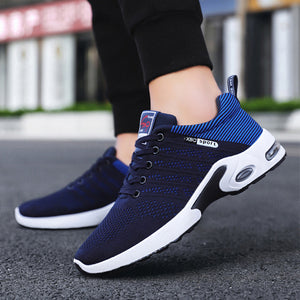 Outdoor Breathable  Lace-up running shoes.