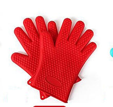 Load image into Gallery viewer, Food Grade Silicone mitts - Heat Resistant BBQ Glove.