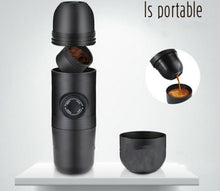 Load image into Gallery viewer, Condensed portable mini coffee machine.