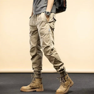 Casual Loose Ankle-tied Jogger Pants