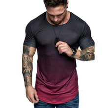 Load image into Gallery viewer, Round Neck Short Sleeve T-shirt