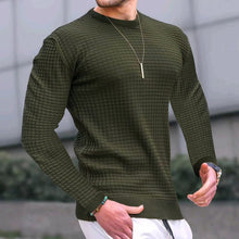 Load image into Gallery viewer, Crew-neck / Pullover Knitted Long-sleeved Cotton Top