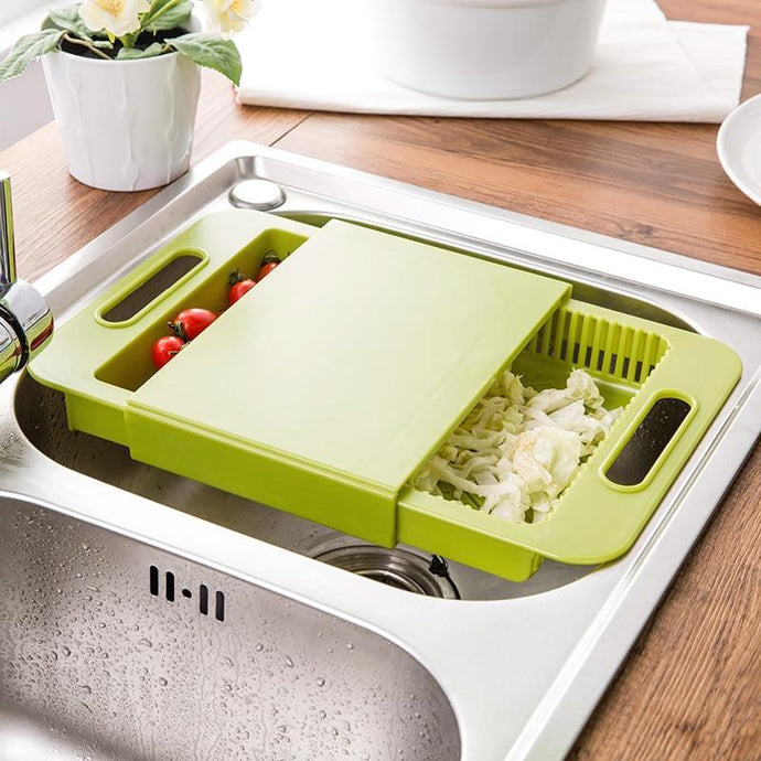 Multifunction Kitchen Chopping Blocks- Sinks Drain