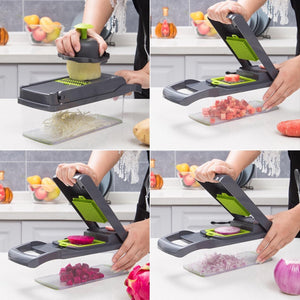 12 In 1 Manual  Kitchen Gadgets - Food Cutter - Vegetable Slicer.