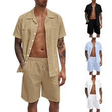 Load image into Gallery viewer, Men&#39;s Shorts &amp; Shirt Summer set