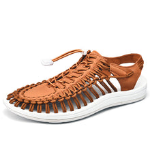 Load image into Gallery viewer, Fashion Woven Sandals / Drawstring Tie for men/women.