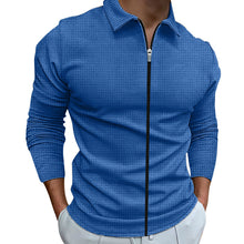 Load image into Gallery viewer, Waffle Style Zipped Jacket / Outdoor Sports Tops.