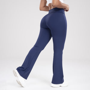 Side Pocket / Leisure Sports Bell-bottom Pants.