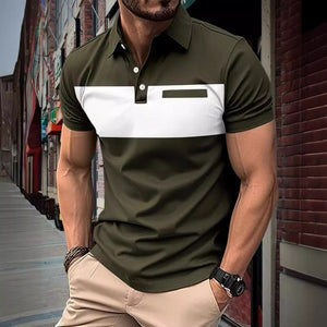 Short Sleeve - Casual Polo Shirt.