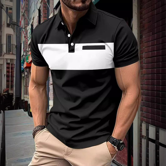 Short Sleeve - Casual Polo Shirt.