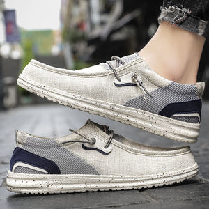 Canvas Loafers / Ultra-light Flat Bottom.