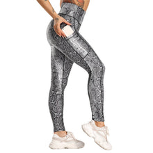 Load image into Gallery viewer, Pocket Printed -Yoga Pants.