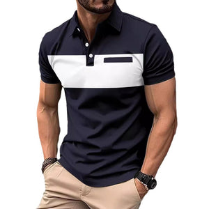 Short Sleeve - Casual Polo Shirt.