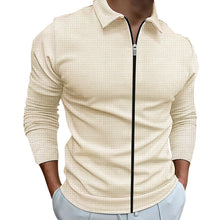 Load image into Gallery viewer, Waffle Style Zipped Jacket / Outdoor Sports Tops.