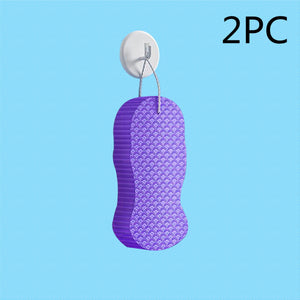 3D Body Rubbing Sponge-Scale Pattern -Three-dimensional Bath Ball