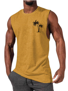 Beach Tank Tops - Fitness T-shirt