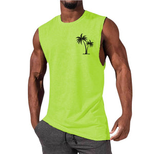 Beach Tank Tops - Fitness T-shirt