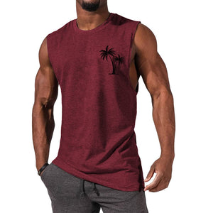 Beach Tank Tops - Fitness T-shirt