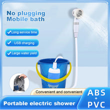 Load image into Gallery viewer, Outdoor Camping - Portable Electric Shower - Rechargeable Battery Powered For Hiking Traveling.