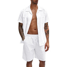 Load image into Gallery viewer, Men&#39;s Shorts &amp; Shirt Summer set